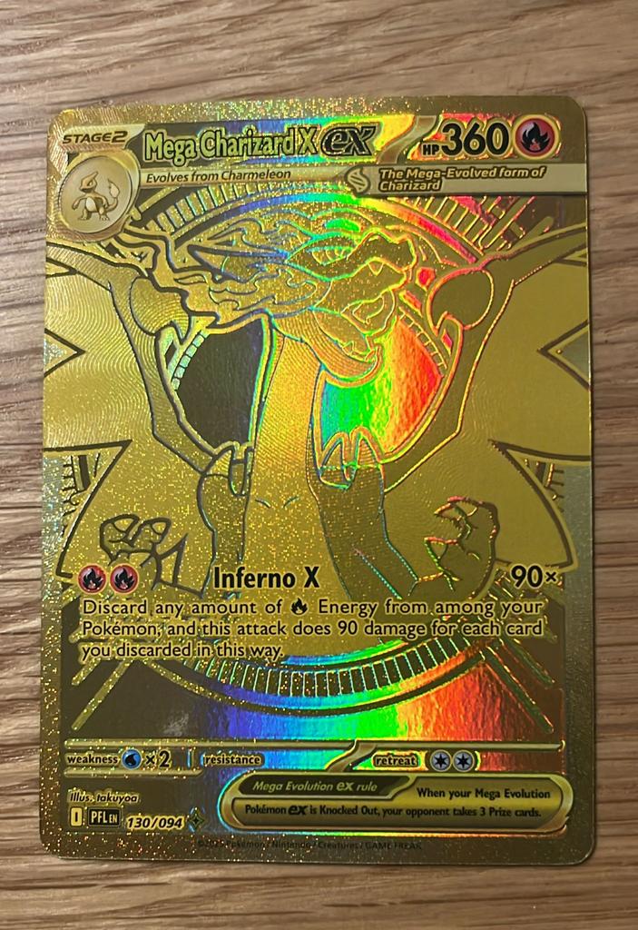 Pokémon Mega Charizard X EX  / (FRESH UIT PACK), Hobby en Vrije tijd, Verzamelkaartspellen | Pokémon, Ophalen of Verzenden, Zo goed als nieuw