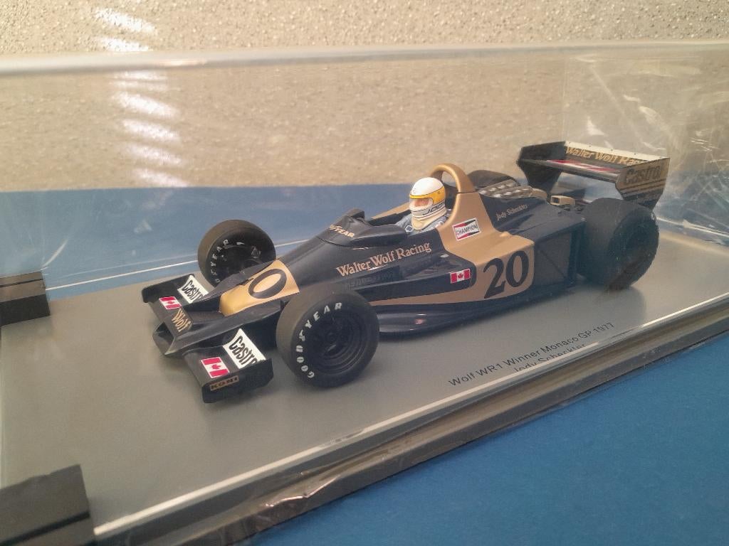 1:18 Spark Wolf WR1 #20, Scheckter 1977, Ophalen of Verzenden, Nieuw, Auto, Overige merken