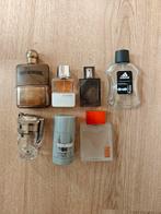 Diverse geopende parfums en deodorant, Sieraden, Tassen en Uiterlijk, Uiterlijk | Parfum, Ophalen of Verzenden, Gebruikt
