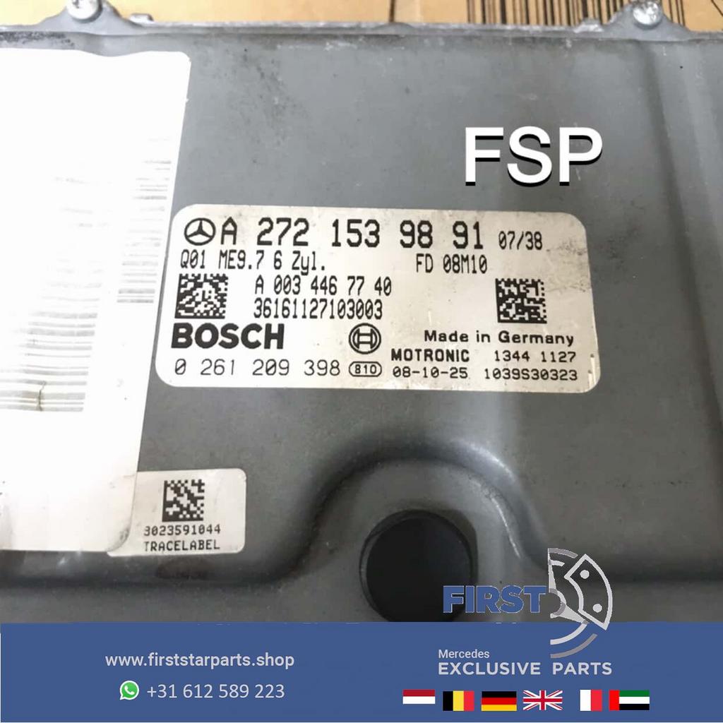 A2721539891 MOTOR ECU MODULE W204 W212 Mercedes C E Klasse 2, Auto-onderdelen, Gebruikt, -, Ophalen of Verzenden, -