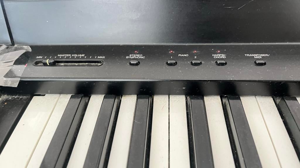 Yamaha Clavinova CLP-200 digitale piano, Muziek en Instrumenten, Piano's, Ophalen, Gebruikt, Zwart, Digitaal
