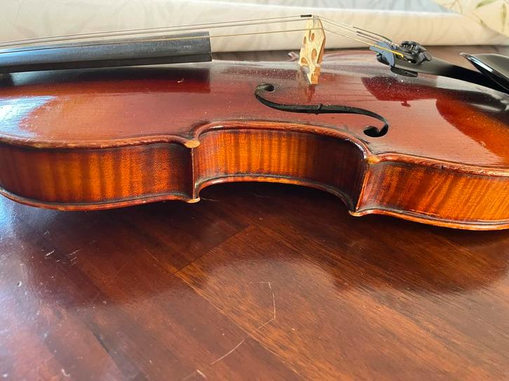 Mooie oude Boheemse viool 4/4 in prima staat, Muziek en Instrumenten, Strijkinstrumenten | Violen en Altviolen, Gebruikt, Viool