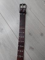 Petrol leren riem, Kleding | Dames, Ophalen of Verzenden, Zo goed als nieuw, Bruin