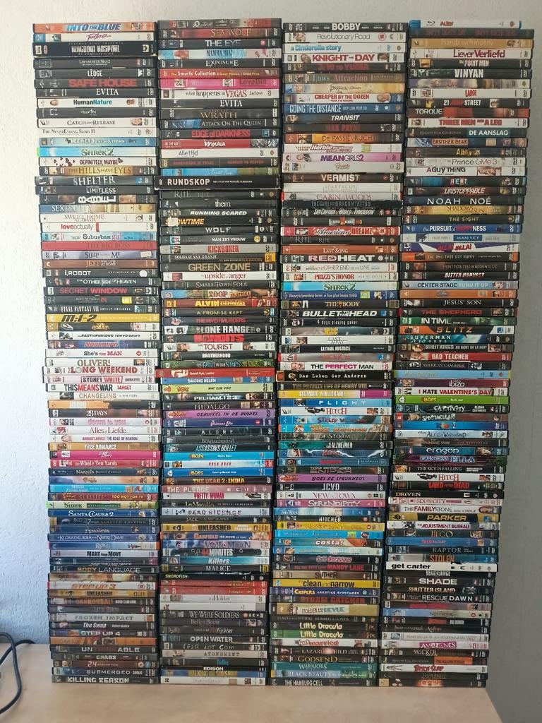 Verzameling dvd's 300 stuks, Alle leeftijden, Ophalen, Gebruikt