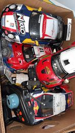 Grote partij RC auto's en onderdelen (2 dozen vol), Elektro, Gebruikt, Ophalen of Verzenden, Auto onroad