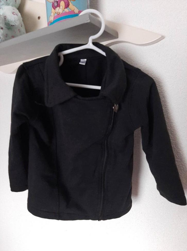 Gaaf chique jasje Mt 80, Kinderen en Baby's, Babykleding | Maat 80, Gebruikt, Meisje, Jasje, Ophalen of Verzenden