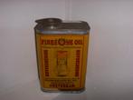 Bijzonder olieblik jaren 30 FireZone Oil Amsterdam, Ophalen of Verzenden, Gebruikt, Overige, Overige merken