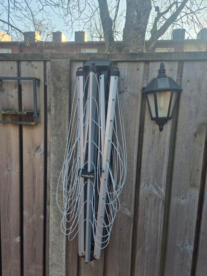 Brabantia WallFix droogmolen - Compact en handig, Tuin en Terras, Droogmolens en Wasrekken, Gebruikt, Droogmolen, Ophalen