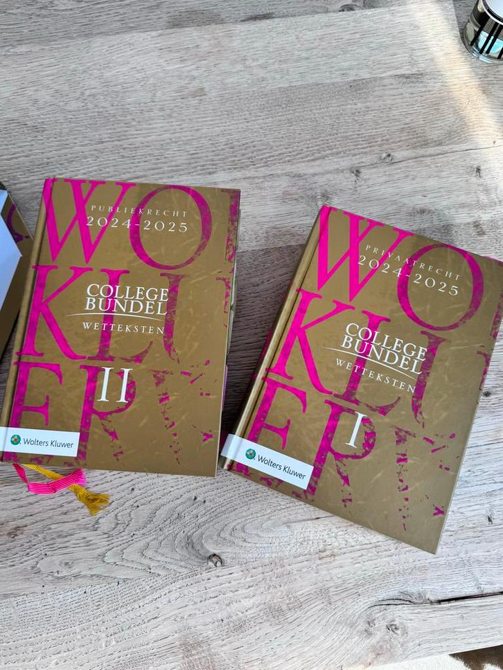 Collegebundel Wetteksten 2024-2025 (Wolters Kluwer), Boeken, Studieboeken en Cursussen, Zo goed als nieuw, WO, Gamma, Ophalen of Verzenden