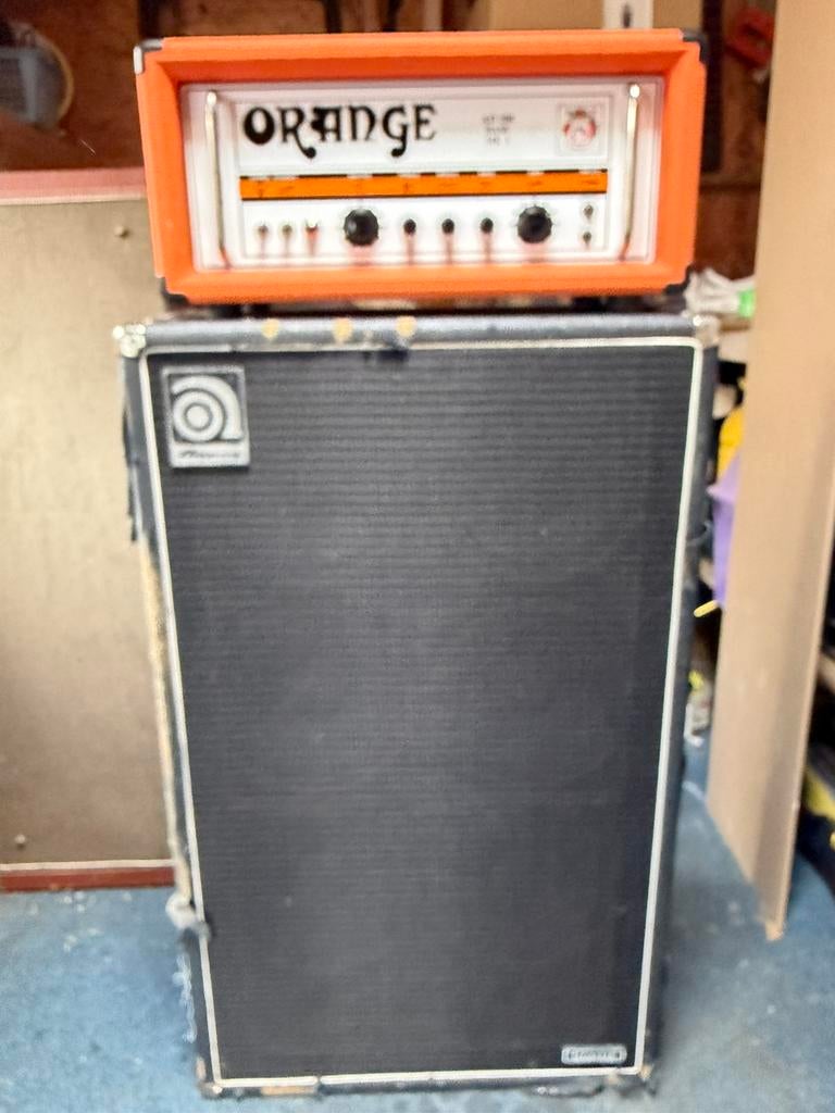 Orange AD 200 mk3 + Ampeg SVT610, Muziek en Instrumenten, Versterkers | Bas en Gitaar, Ophalen, Gebruikt, Basgitaar, 100 watt of meer