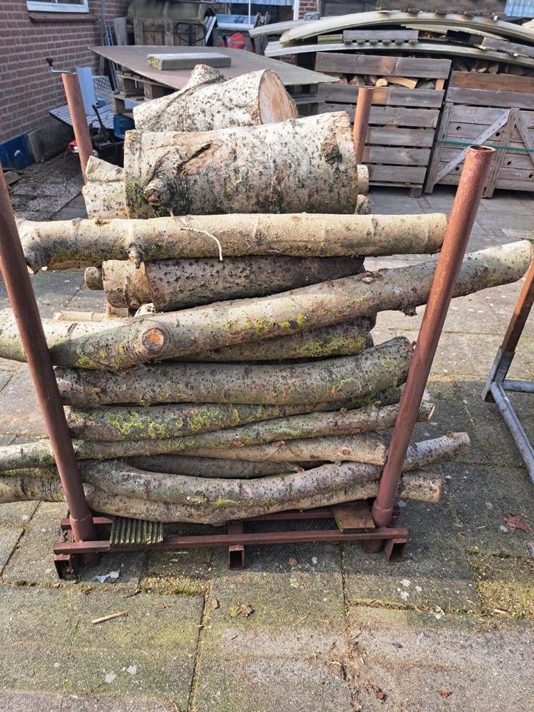 Vers haardhout, Tuin en Terras, Haardhout, Minder dan 3 m³, Ophalen