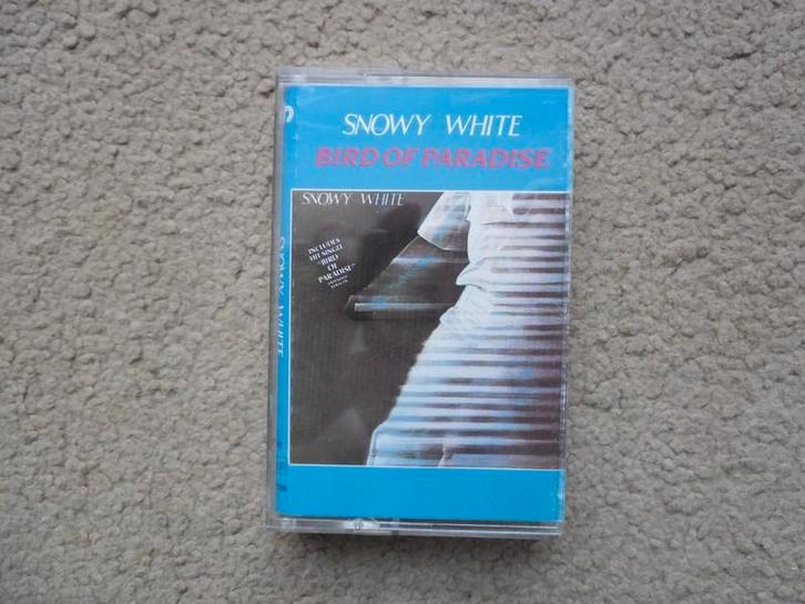 Snowy White - Bird of Paradise / White Flames, Cd's en Dvd's, Cassettebandjes, Zo goed als nieuw, 1 bandje, Ophalen of Verzenden