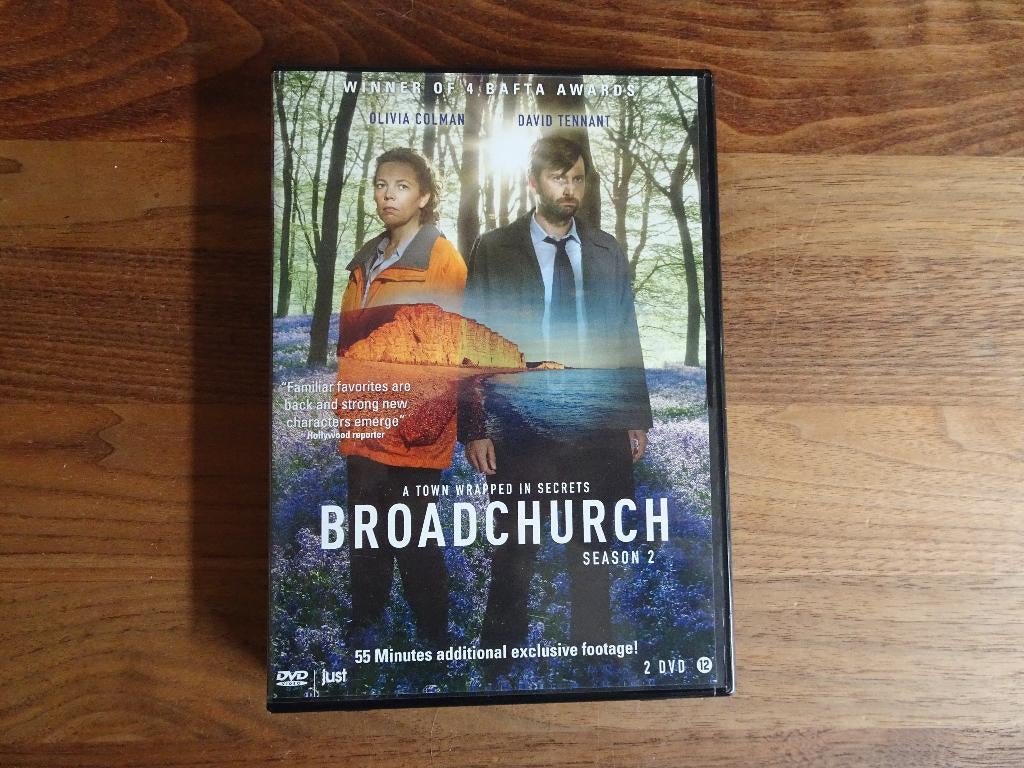 Broadchurch seizoen 2 dvd, Vanaf 12 jaar, Ophalen of Verzenden, Zo goed als nieuw, Thriller