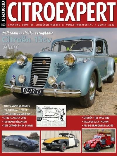 CitroExpert 159 NYPD, AK350, Traction 11BL, 15 Six, DS Coupé, Ophalen of Verzenden, Nieuw, Citroën