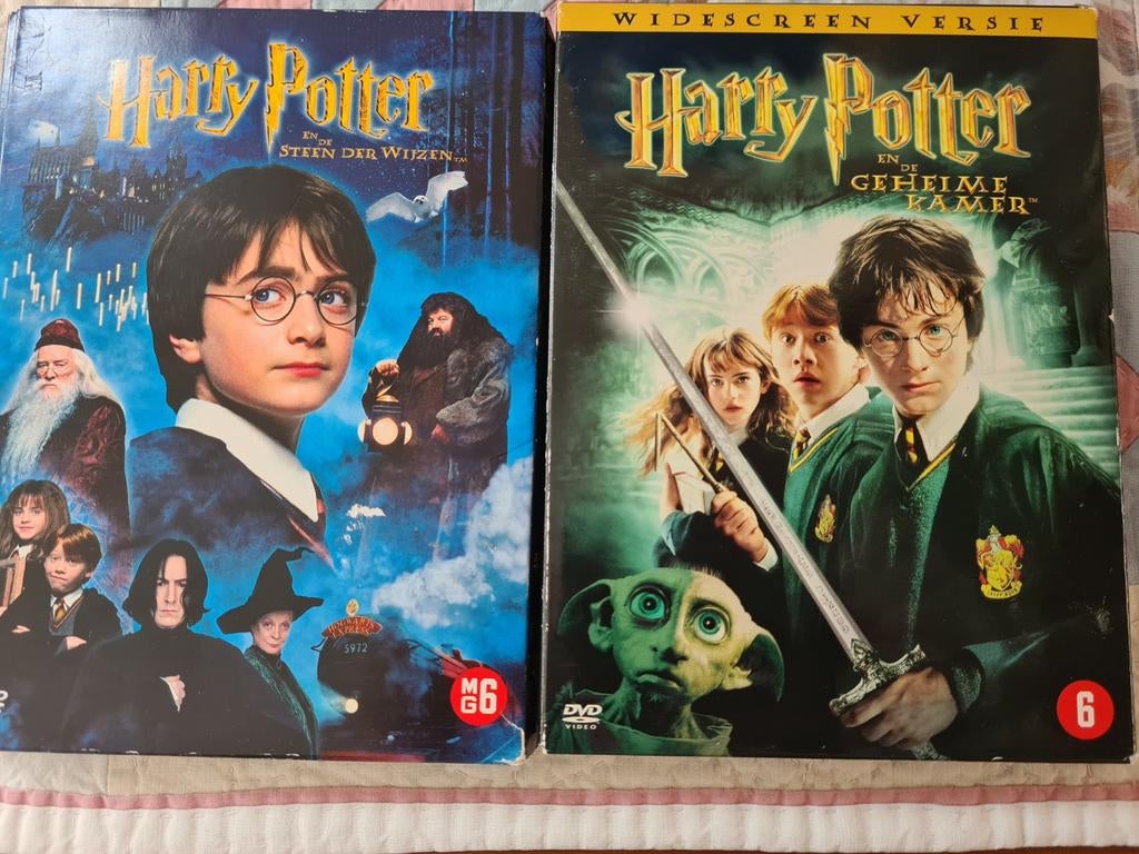 Harry Potter dvd's, Verzamelen, Harry Potter, Ophalen of Verzenden, Zo goed als nieuw, Overige typen