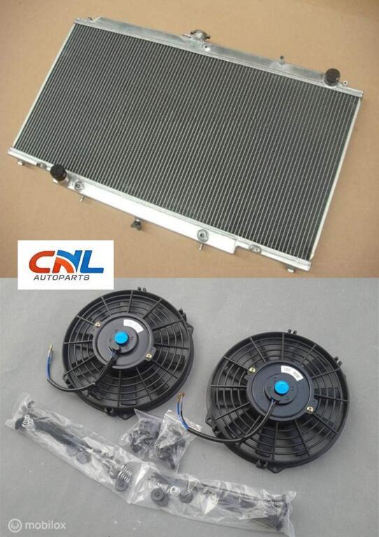 Radiateur +fans Patrol Y61 GU 2.8 3.0 4.2 TD Diesel 1997-13