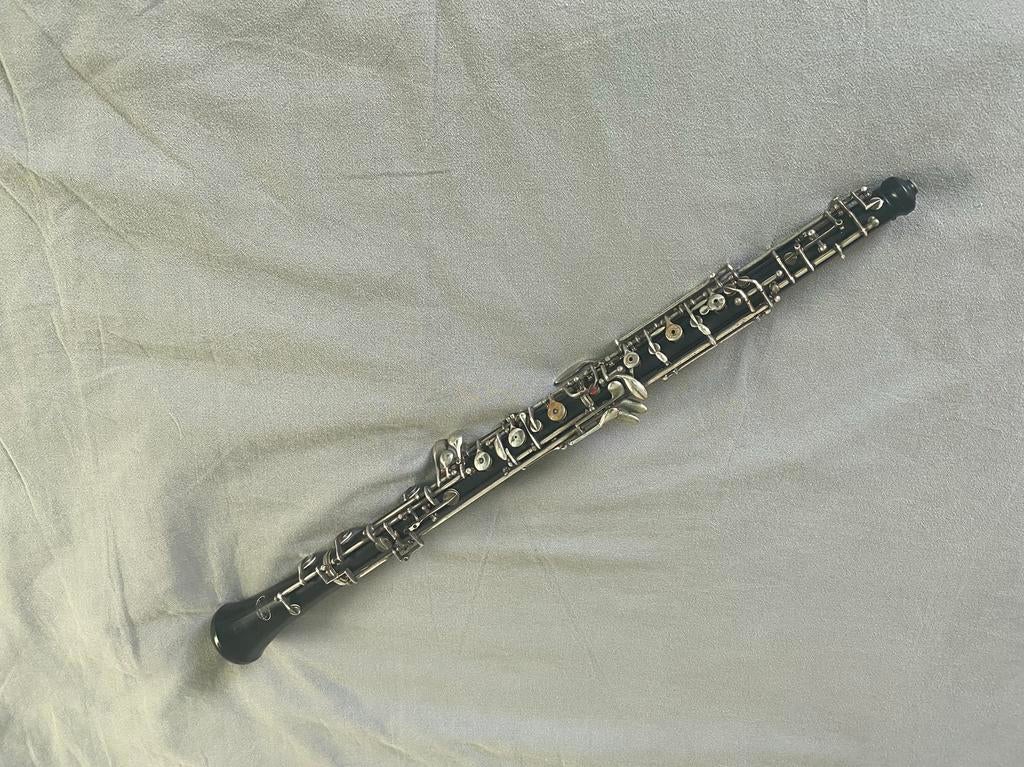 W. Schreiber - hobo, Muziek en Instrumenten, Blaasinstrumenten | Hobo's, Ophalen, Gebruikt, Met koffer