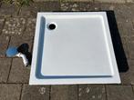Douchebak 90x90 incl. afvoer, Ophalen, Gebruikt, Douche