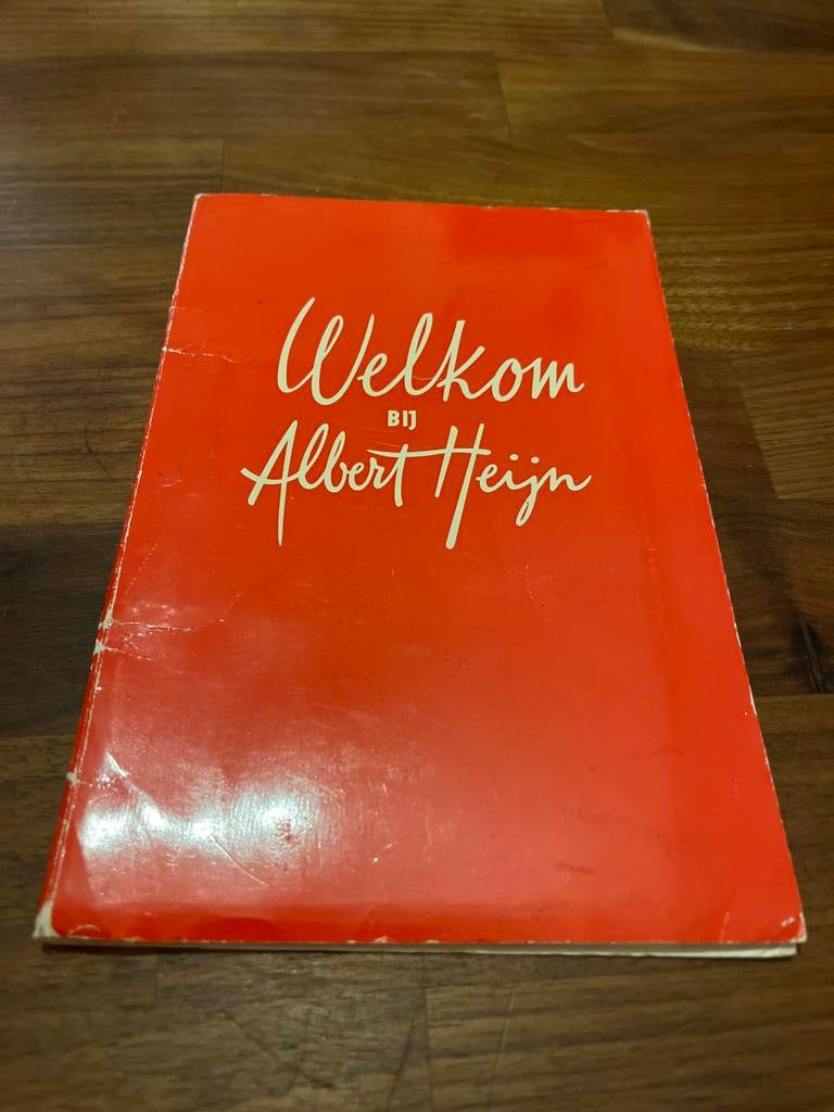 Albert Heijn Personeelsgids Jaren '50 - Welkom bij AH, Ophalen of Verzenden, Gelezen, Folder