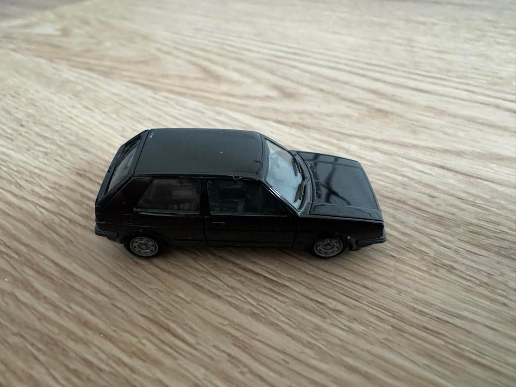 Wiking Golf GTI 1:87 - Zwart modelauto, Ophalen, Gebruikt, Auto, Wiking