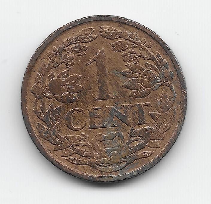 Nederland 1 cent 1925 KM# 152, Postzegels en Munten, Munten | Nederland, Verzenden, Koningin Wilhelmina, 1 cent, Losse munt