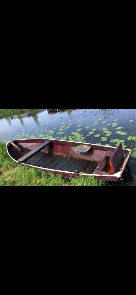 Stalen roeiboot van ruim 5 meter - Ideaal voor recreatie, Watersport en Boten, Ophalen, Gebruikt