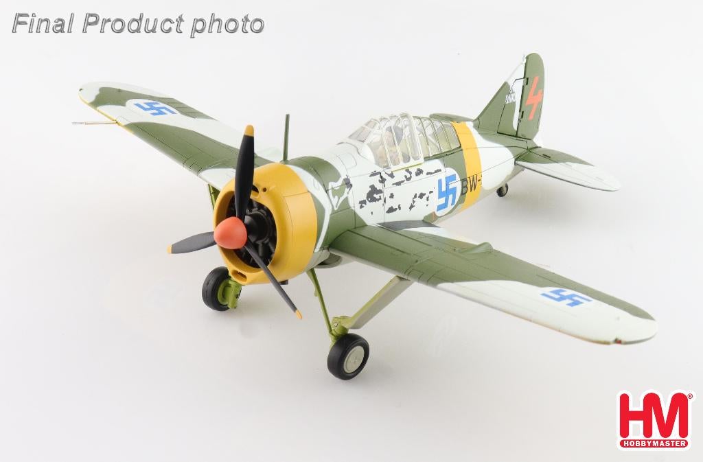 Brewster Buffalo Finnish Air Force 1942 Hobby Master HA7014, Schaalmodel, Verzenden, Military-Models VJ Mendelssohnstraße 29 sales@military-models-vj.de