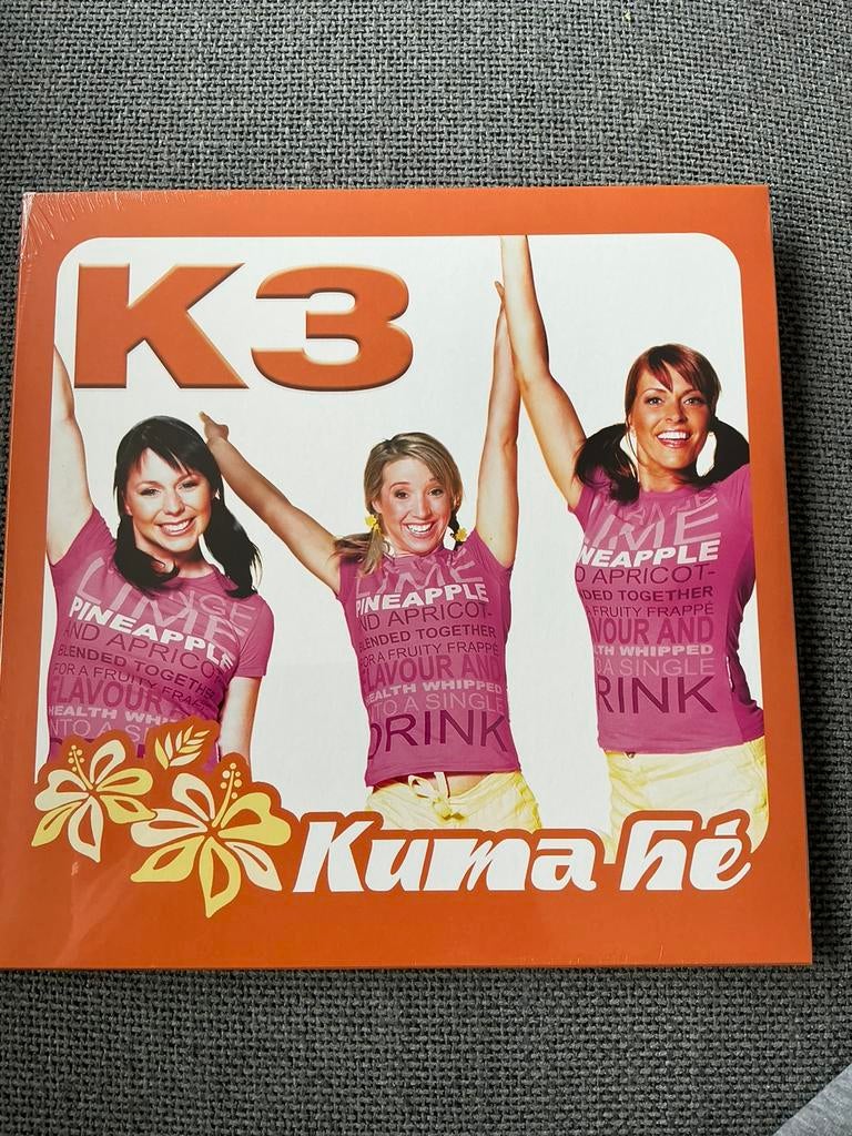 K3 - Kuma hé (speciale uitgave RecordStoreDay 2026), Colored vinyl, 12 inch, Nieuw in verpakking, Ophalen of Verzenden