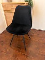 Kick eetkamerstoel zwart velvet, Ophalen, Gebruikt, Zwart, Eén