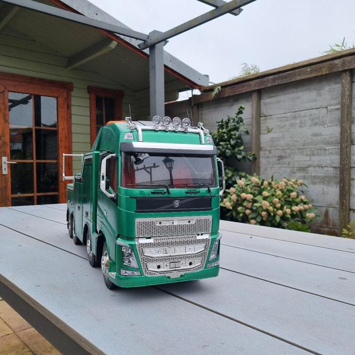 Tamiya 1 14 VOLVO FH16 towtruck, Hobby en Vrije tijd, Modelbouw | Auto's en Voertuigen, Nieuw, Truck, Groter dan 1:32, Tamiya