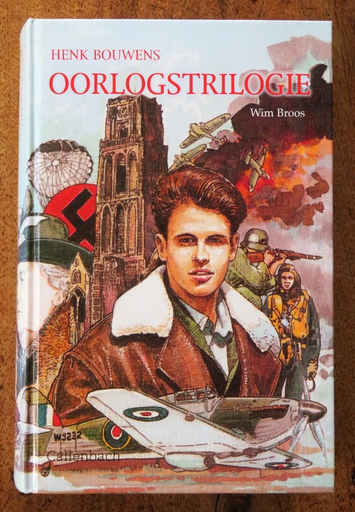 Wim Broos: Henk Bouwens Oorlogstrilogie ( 3 boeken in 1 ), Ophalen of Verzenden, Gelezen