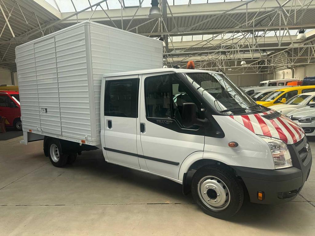 2009 Ford Transit Dubbele Cabine !79.000km!, Auto's, Gebruikt, Bedrijf, Te koop, Handgeschakeld