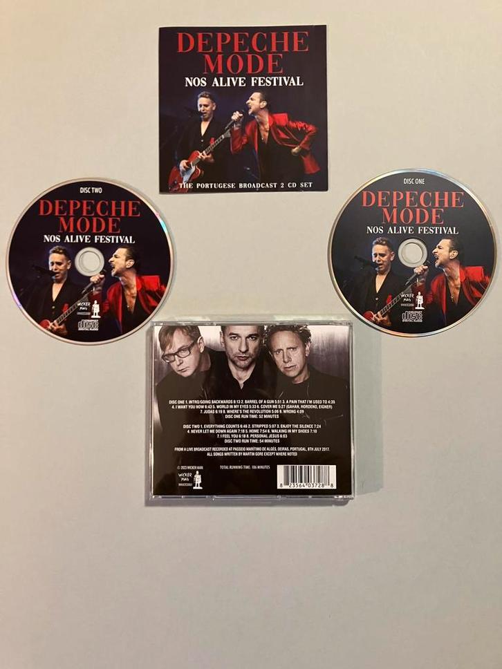 Depeche Mode - Nos Alive Festival, Cd's en Dvd's, Cd's | Pop, Nieuw in verpakking, Ophalen of Verzenden
