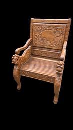 Antiek Chinees bureau met stoel - 19e eeuw, Ophalen of Verzenden