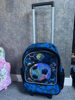 Ruime trolley koffer rugzak voetbal jongens ZGAN, Hard kunststof, Wieltjes, Minder dan 50 cm, Ophalen of Verzenden