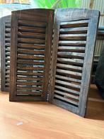 Mooie luiken 2 stuks voor op de vensterbank,etc., Huis en Inrichting, Woonaccessoires | Kamerschermen, Ophalen, Zo goed als nieuw