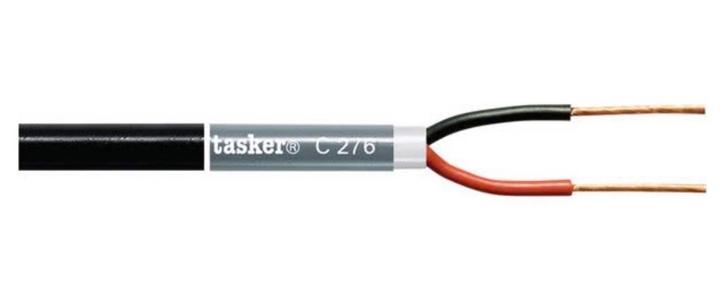 Tasker C276 Luidsprekerkabel 100 mtr 2x 2,5 mm2 - nieuw, Ophalen, Nieuw, 10 meter of meer, Luidsprekerkabel