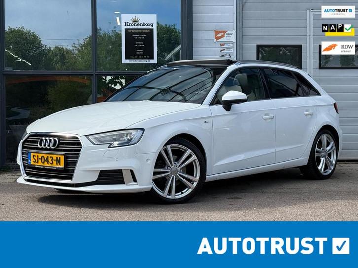 Audi A3 Sportback 1.4 TFSI CoD Sport S Line Edition, PANO, N, Auto's, Audi, Bedrijf, Te koop, A3, ABS, Airbags, Airconditioning