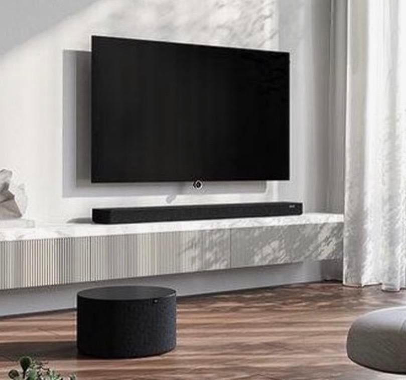 Loewe soundbar klang bar5 mr & sub5, Ophalen, Met externe subwoofer, Zo goed als nieuw