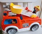Little People Brandweerauto en schoolbus., Ophalen of Verzenden, Zo goed als nieuw, Auto of Voertuig, Met geluid