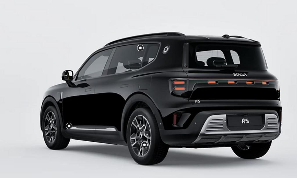 smart #5 Pro 76 kWh | Panoramadak | Elektrische stoelen | 36, Auto's, Smart, Automaat, Achterwielaandrijving, 340 pk, Nieuw