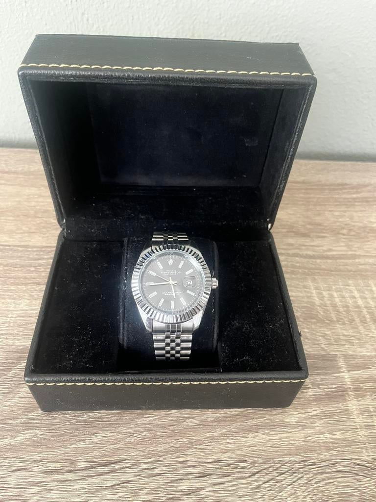 Rolex horloge heren, Sieraden, Tassen en Uiterlijk, Horloges | Heren, Zo goed als nieuw, Rolex, Staal, Ophalen of Verzenden