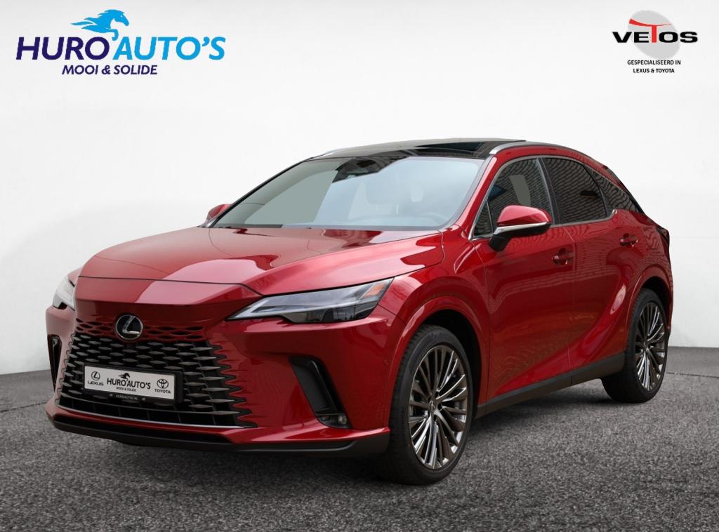Lexus RX 350h President Line | Mark Levinson | Panoramadak |, Auto's, Automaat, Gebruikt, Zwart, Bedrijf