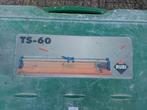Rubi ts 60 tegelsnijder, 60 cm of meer, Gebruikt, Ophalen of Verzenden, 10 m² of meer