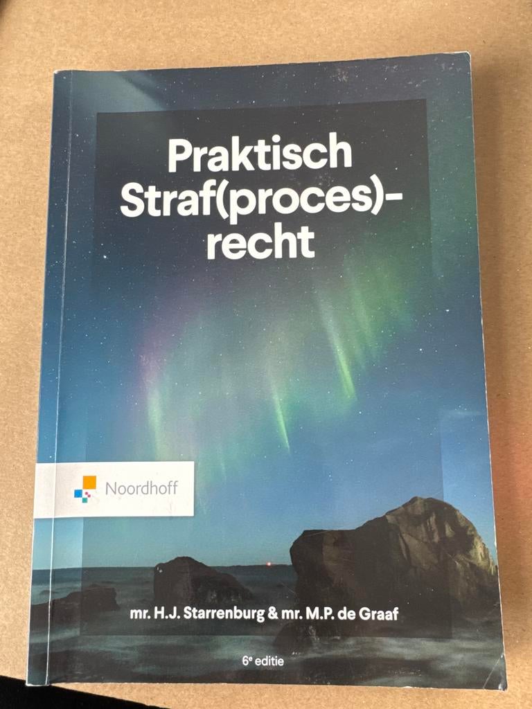 Praktisch Straf(proces)recht - 6e editie, Verzenden, Gamma, Gelezen, HBO