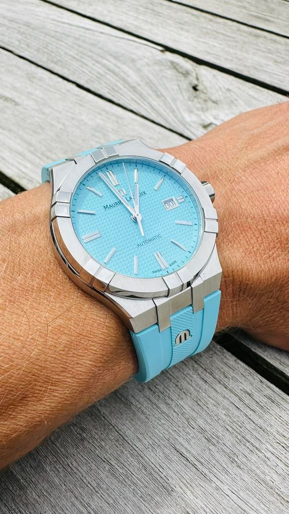 Maurice Lacroix Aikon LIMITED, Staal, Staal, Polshorloge, Zo goed als nieuw