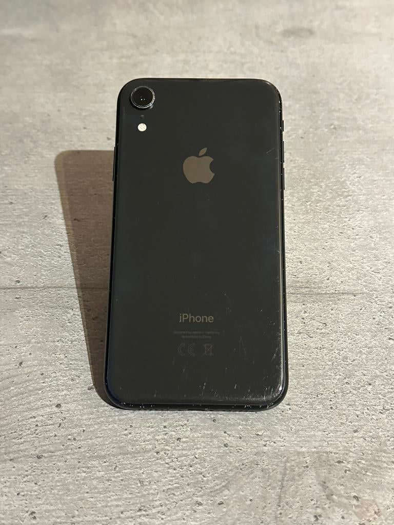 iPhone XR 128 GB, 80% batterij, Telecommunicatie, Mobiele telefoons | Apple iPhone, Ophalen, Zwart, IPhone XR, Zonder simlock