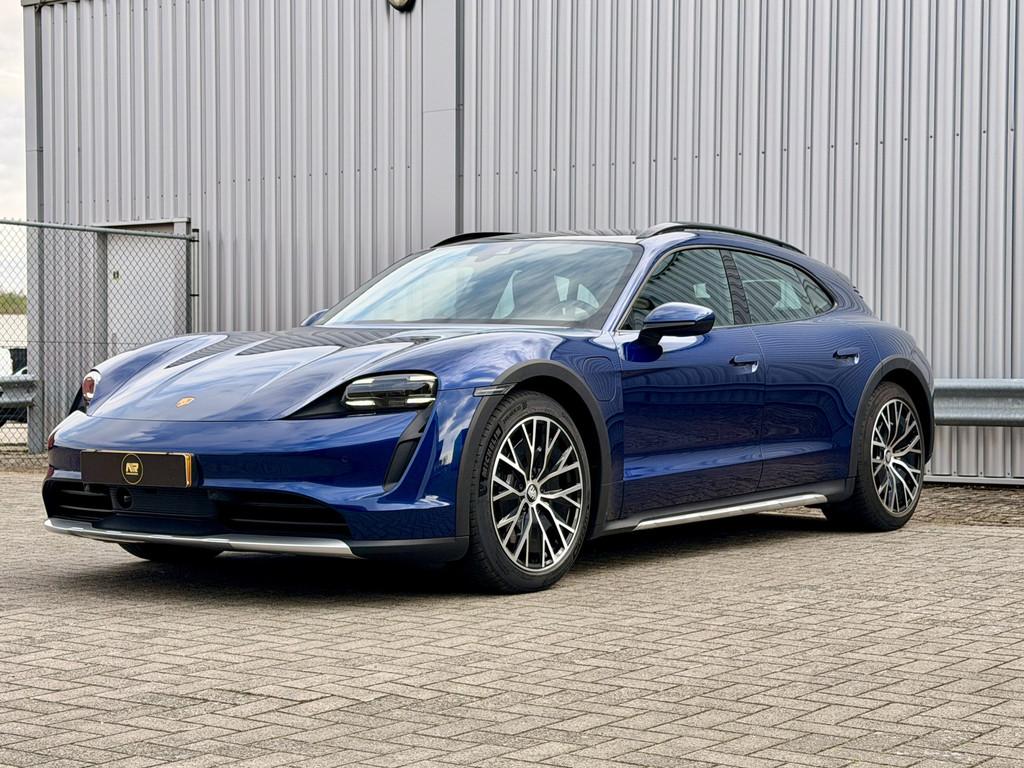 Porsche Taycan Cross Turismo 4 93 kWh BOSE | Adaptieve Sport, Auto's, Automaat, Adaptive Cruise Control, 2220 kg, Zwart