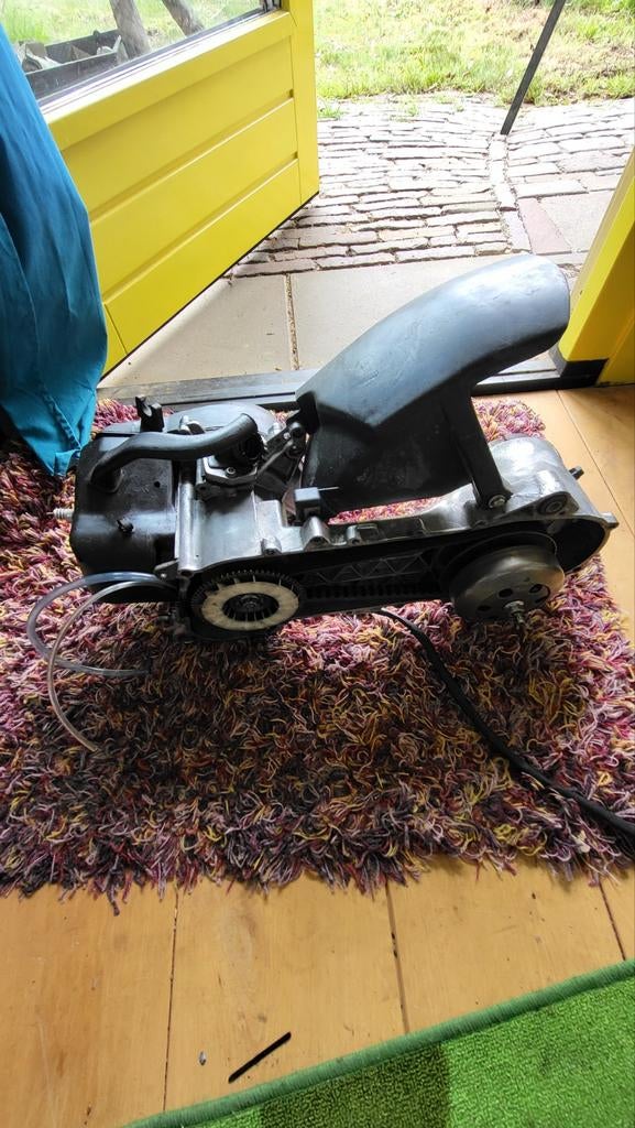 Piaggio 2takt blok, Ophalen