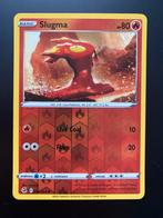 Slugma Rev. Holo Pokémon Sword & Shield Fusion Strike, Ophalen of Verzenden, Zo goed als nieuw, Losse kaart, Foil